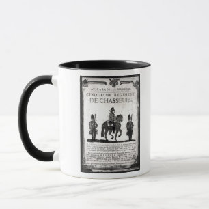 Mug Affiche de recrutement pour le cinquième régiment