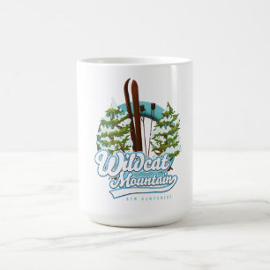 Mug Affiche de ski de Wildcat Mountain New Hampshire