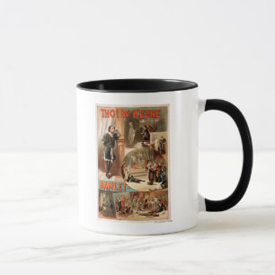 Mug Affiche de théâtre de William Shakespeare "Hamle