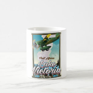 Mug Affiche de vacances du lac Victoria en Afrique