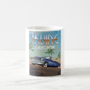 Mug Affiche de voyage à Irvine Californie