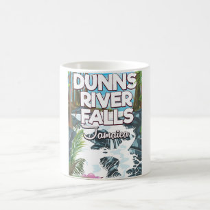 Mug Affiche de voyage aux chutes de la rivière Dunn en