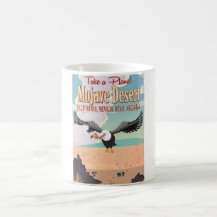 Mug Affiche de voyage de bande dessinée du désert de M