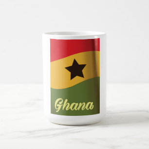 Mug Affiche de voyage de style vintage du drapeau nati