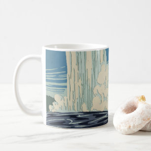 Mug Affiche De Voyage Pour Le Parc National De Yellows