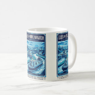 Mug Affiche de voyage sur la navigation de Calder et H