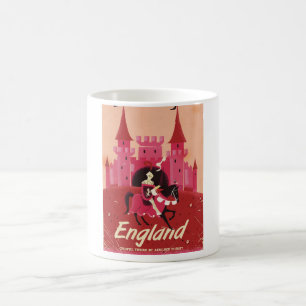 Mug Affiche de voyage vintage Angleterre St George