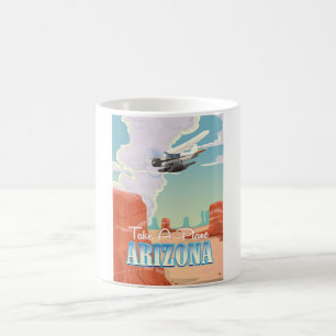 Mug Affiche de voyage vintage Arizona