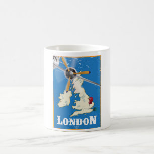 Mug Affiche de voyage vintage Londres