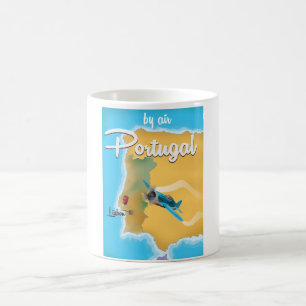 Mug Affiche de voyage vintage Portugal