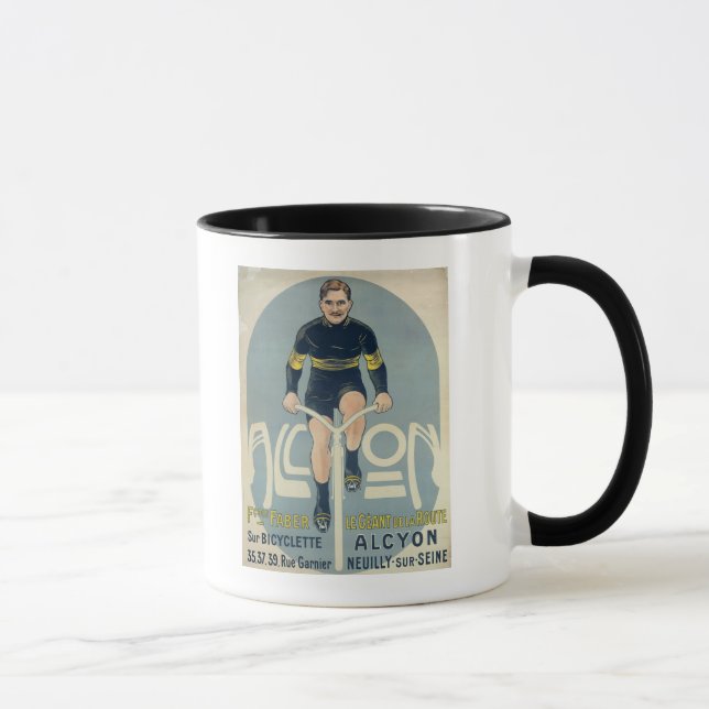 Mug Affiche dépeignant Francois Faber (Droite)