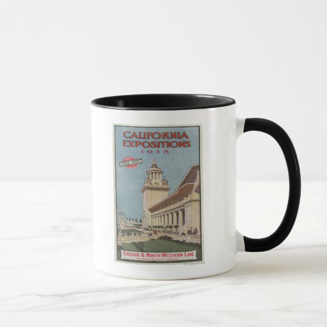 Mug Affiche des expositions en Californie #2 (Droite)