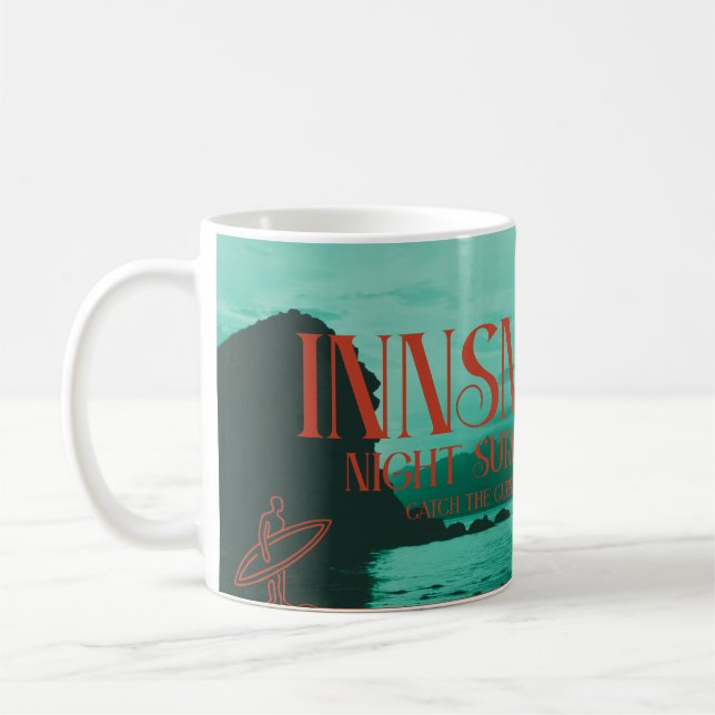 Mug Affiche du Festival de Surf de Nuit d'Innsmouth (Gauche)