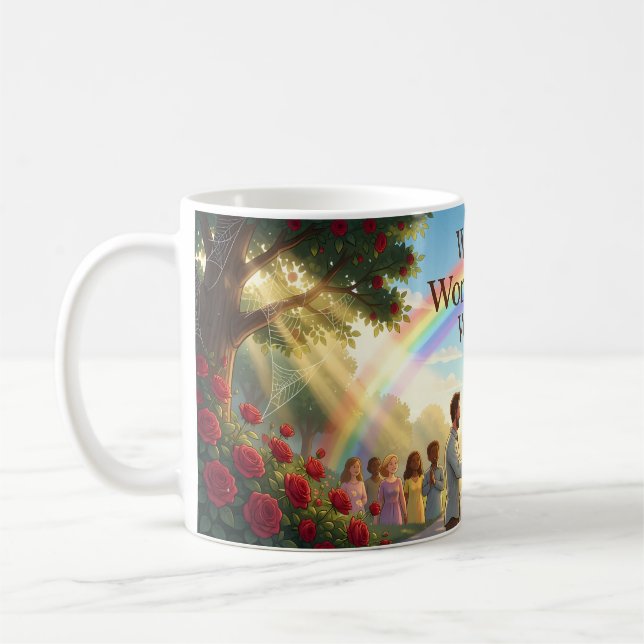 Mug Affiche Merveille et Harmonie Arc-en-ciel (Gauche)