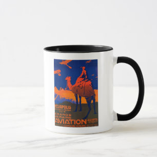Mug Affiche promotionnelle de ligne aérienne françai