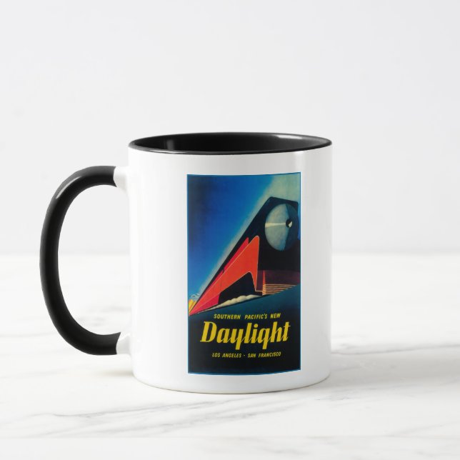 Mug Affiche promotionnelle du train d'été (Gauche)