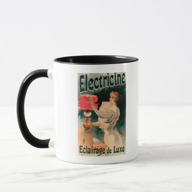 Mug Affiche promotionnelle ElectricineFrance (Gauche)