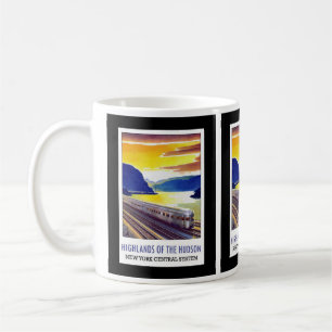 Mug Affiche publicitaire vintage de voyage de New York