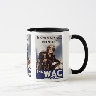 Mug Affiche recruteuse de WAC