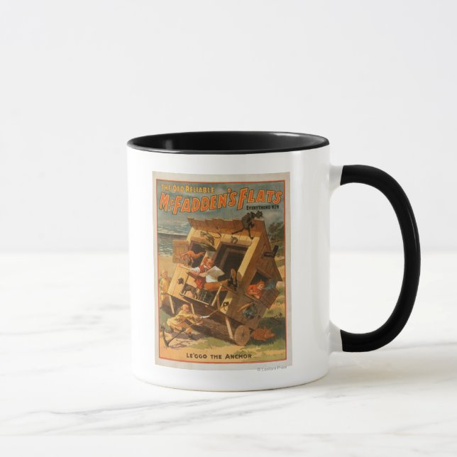Mug Affiche théâtrale de McFadden (Droite)