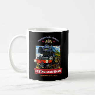 Mug Affiche vintage de la locomotive à vapeur Flying S