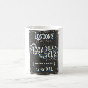 Mug Affiche vintage Piccadilly Circus Londres
