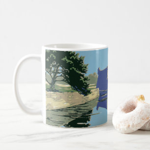 Mug Affiche Vintage voyage montrant Fort Marion