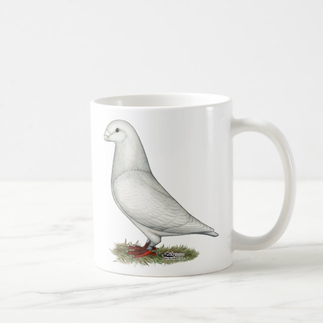 Mug Afficher le blanc de la course (Droite)
