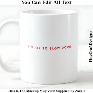 Mug Affirmation positive et citation de vie consciente