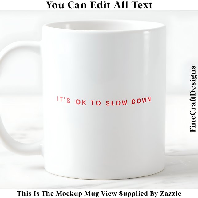 Mug Affirmation positive et citation de vie consciente (Créateur téléchargé)