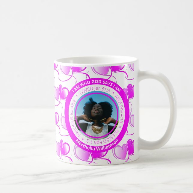Mug Affirmation positive Je suis chrétien (Droite)