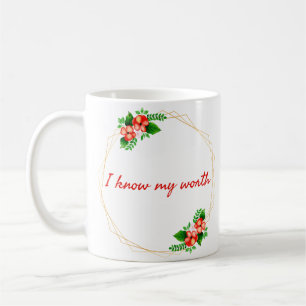 Mug affirmations motivationnelles pour la vie