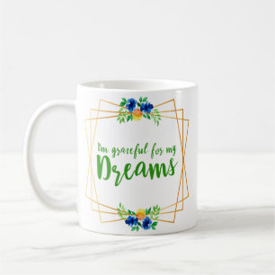 Mug affirmations motivationnelles pour la vie et l'amo