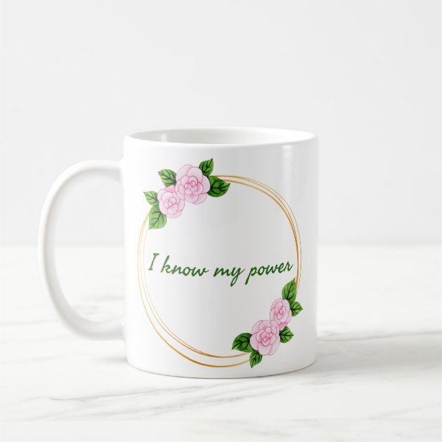 Mug affirmations motivationnelles pour le travail (Gauche)