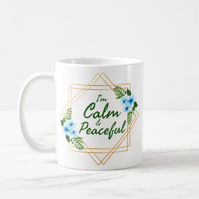Mug affirmations positives pour la journée (Gauche)