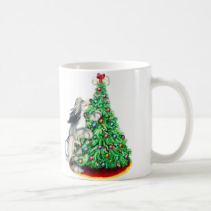 Mug Afghanistan Hound Reach Buts Domino Blue Cream