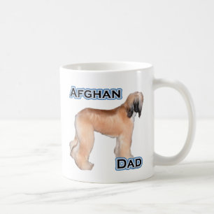 Mug Afghanistan papa; Afghan Hound Papa; Afghan Hound