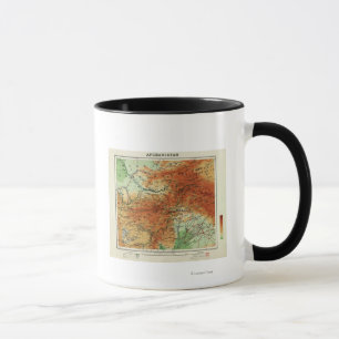 Mug AfghanistanCarte panoramiqueAfghanistan