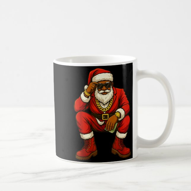 Mug African American Christmas Funny African American  (Droite)