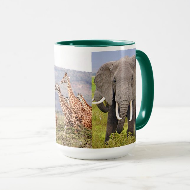 Mug African Animals (Devant droit)