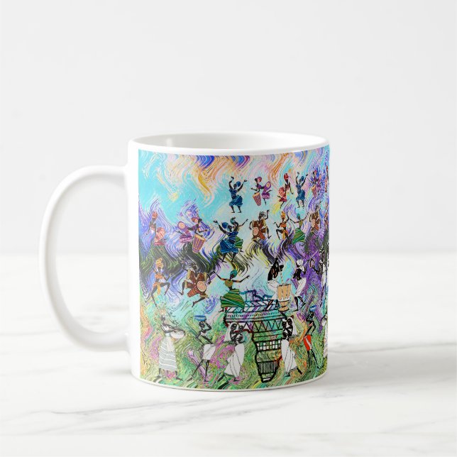 Mug African Feast: Rhythms of Africa (Gauche)