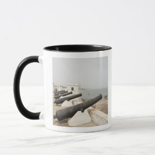 Mug Afrique, Afrique de l'Ouest, Ghana, Elmina. Canons