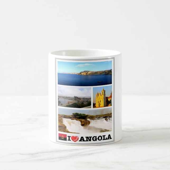 Mug Afrique - Angola - Angola - I Love (Centre)