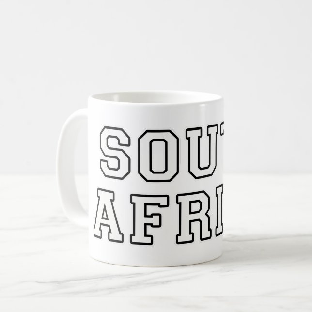 Mug Afrique du Sud (Devant gauche)