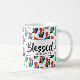 Mug AFRIQUE DU SUD Bienheureux Éphésiens Bible Écritur