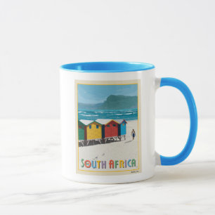 Mug Afrique du Sud   Plage de Muizenberg