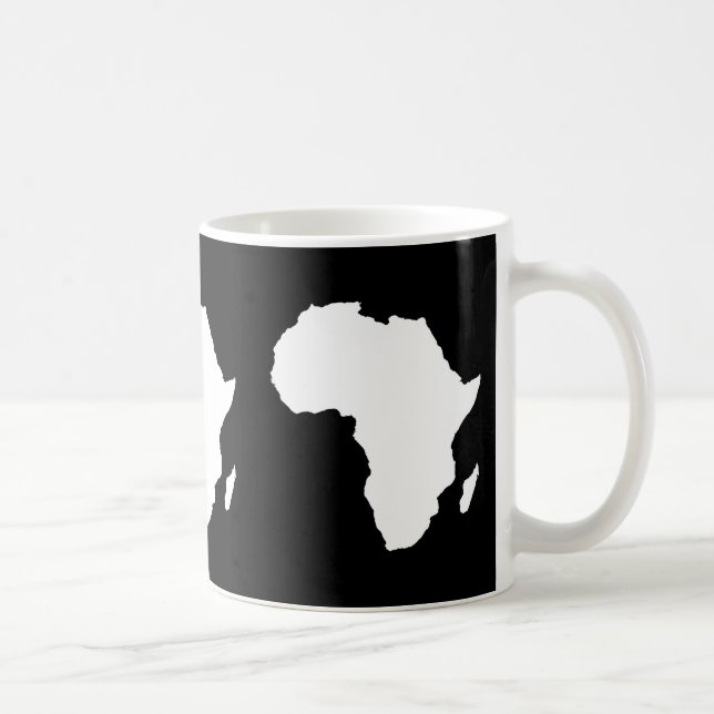 Mug Afrique noire audacieuse (Droite)