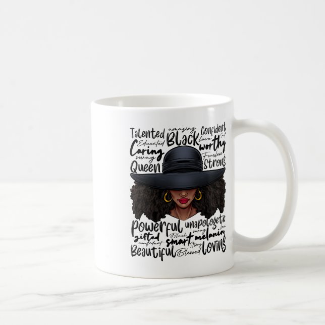 Mug Afrique Noire Histoire Afrique Amérique Dames Juin (Droite)