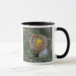 Mug Afrique. Tanzanie. Tissereau à cou noir féminin