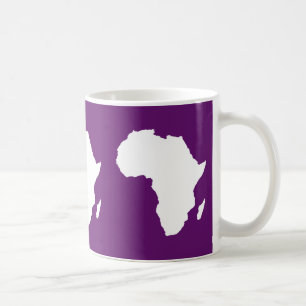 Mug Afrique violette Audacieuse